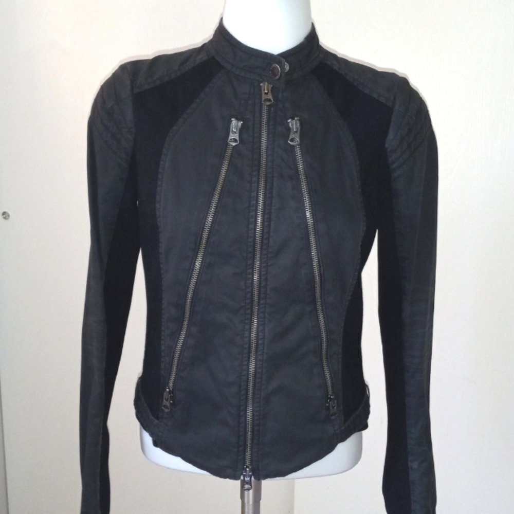 Y2k whimsigoth edwardian steampunk goth Armani exchange jacket small fits xs